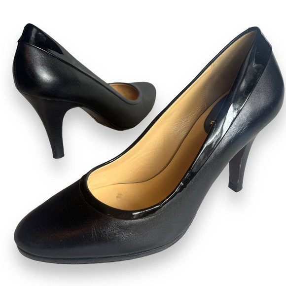 Cole Haan Nike Air Platform Pump Heels | Black | Womens 9.5 - Picture 4 of 13